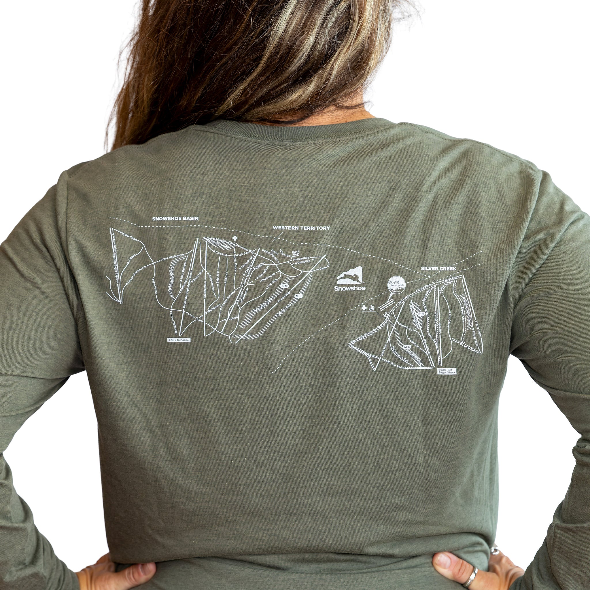 Long Sleeved Trail Map Shirt