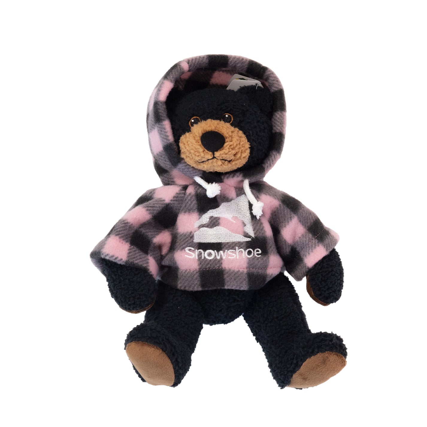 Stuffed Bear with Snowshoe Hoodie